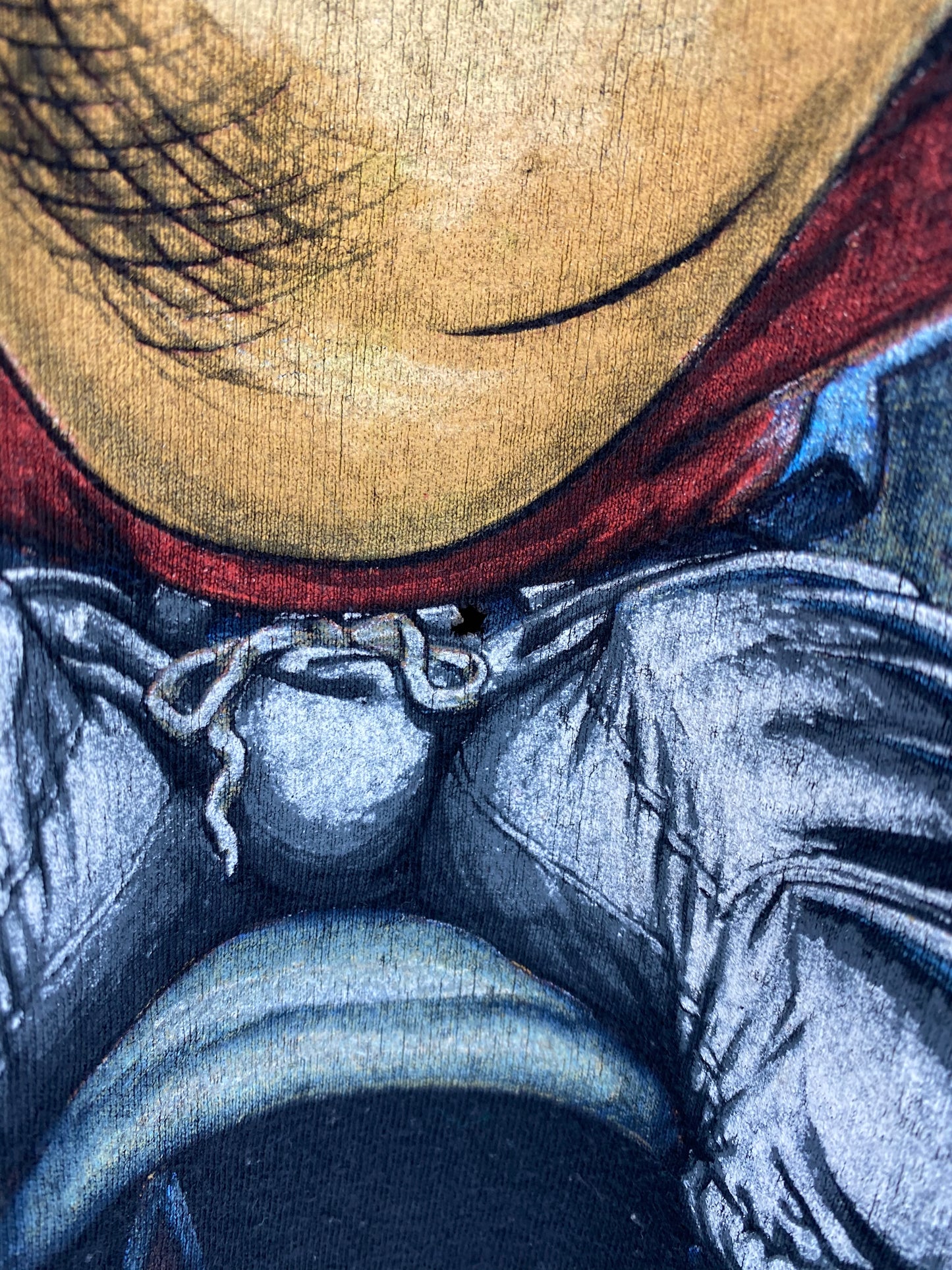 1996 LOONEY TUNES TAZ Made in USA  Size L Vintage T-Shirt / 8477