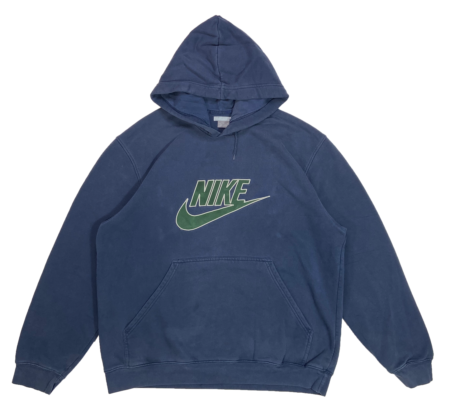 00' Nike Center Logo Vintage Hoodie Sweat-Shirt / 3804