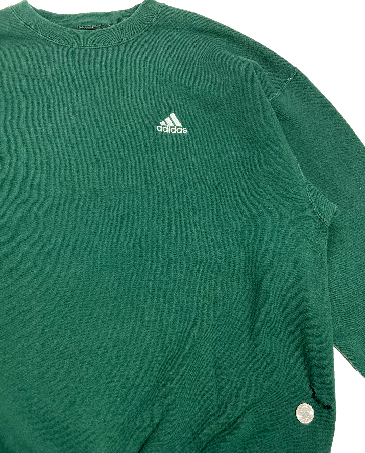 90's Adidas Mini Logo Made in USA Vintage Sweat-Shirt / 3822