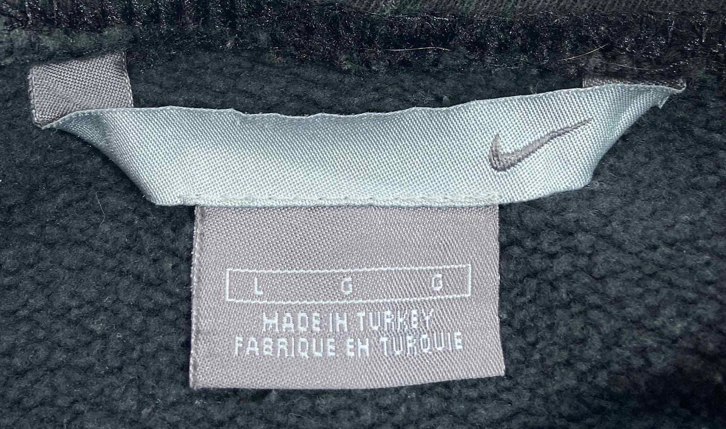 00' Nike Center Logo Vintage Hoodie Sweat-Shirt / 3825