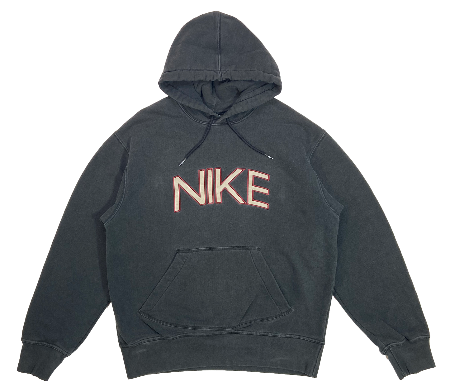 00' Nike Center Logo Vintage Hoodie Sweat-Shirt / 3825