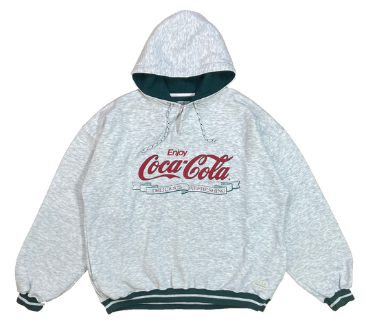 1989' Coca-Cola Vintage Hoodie Sweat-Shirt / 3832