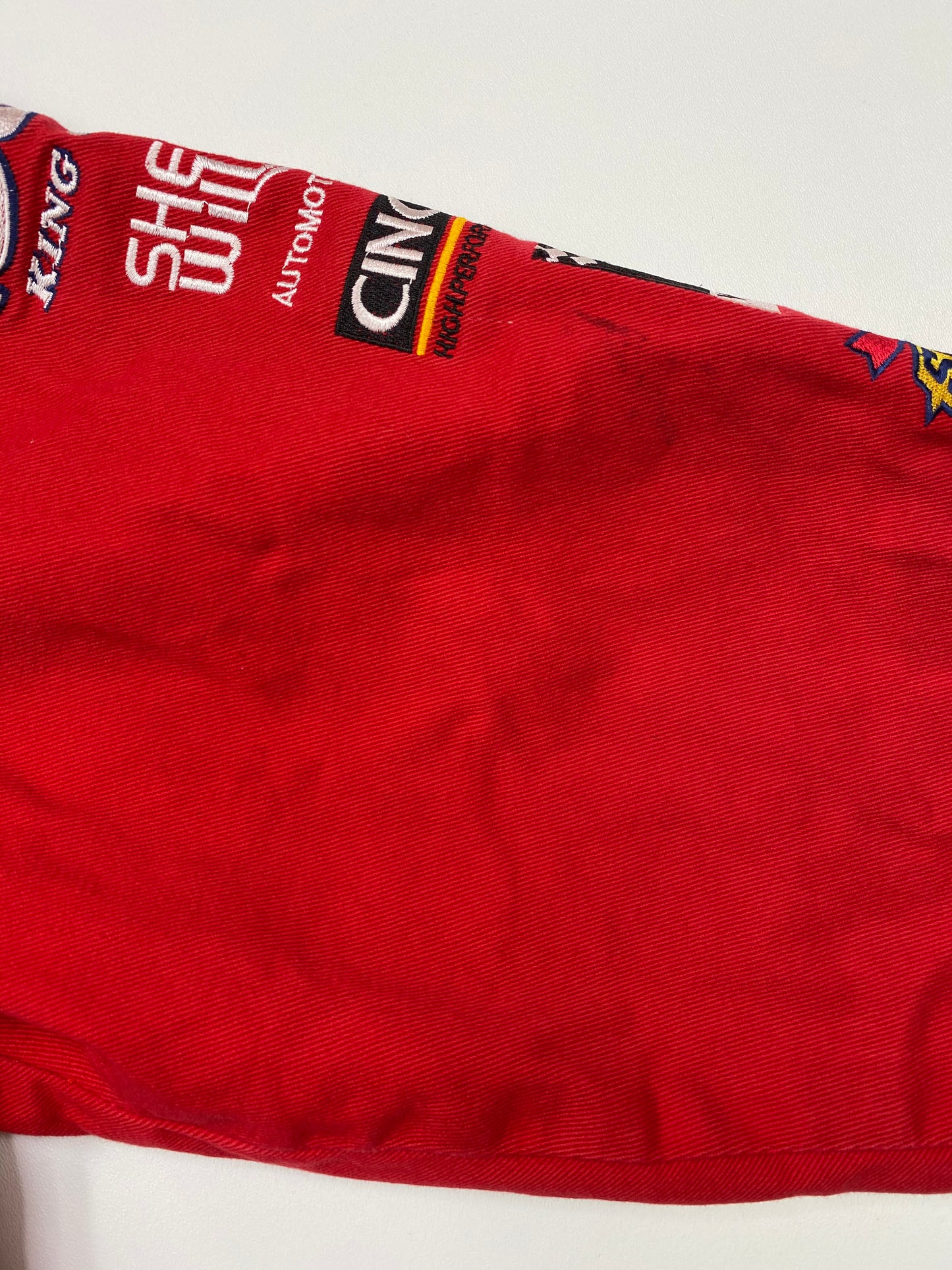 Vintage NASCAR Budweiser Size XL Racing Jacket / 5594