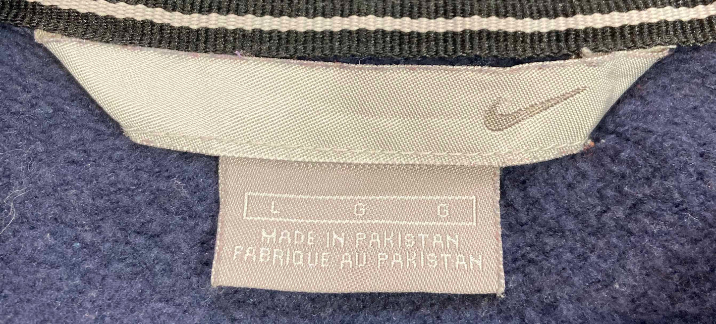00' Nike Center Logo Vintage Hoodie Sweat-Shirt / 3850