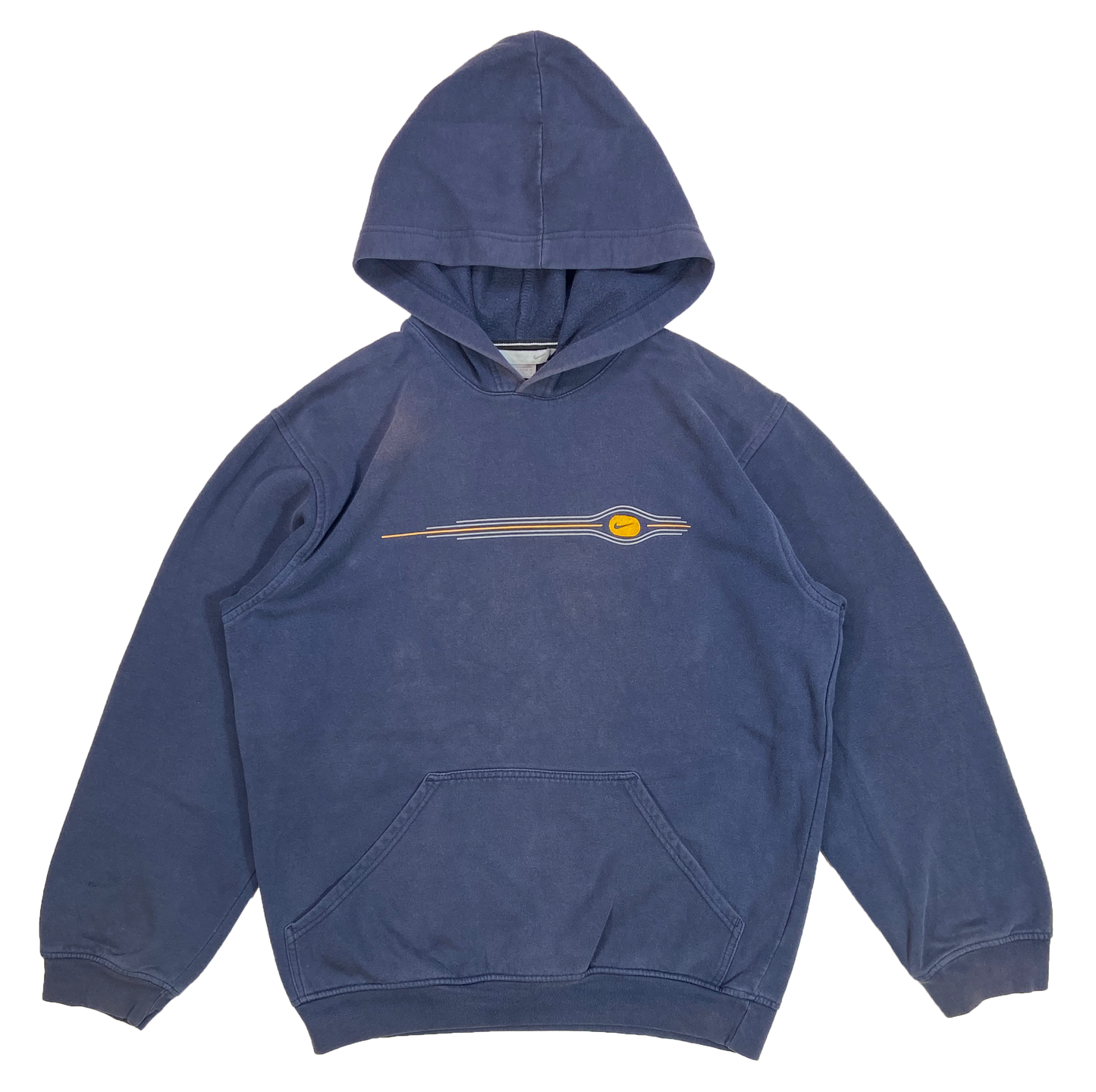 00' Nike Center Logo Vintage Hoodie Sweat-Shirt / 3850