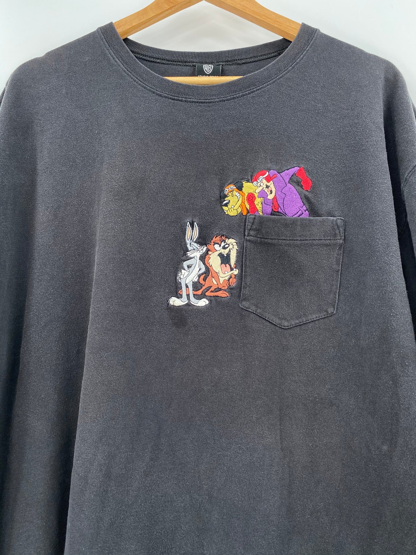 1997 LOONEY TUNES Size XL Vintage T-Shirt / K7113