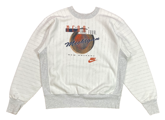 1993' Nike Silver Tag NCAA Final Tour Vintage Sweat-Shirt / 3887