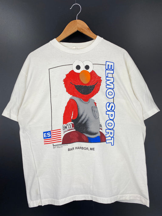 90’s SESAMI STREET ELMO Size XL T-Shirt / K1525