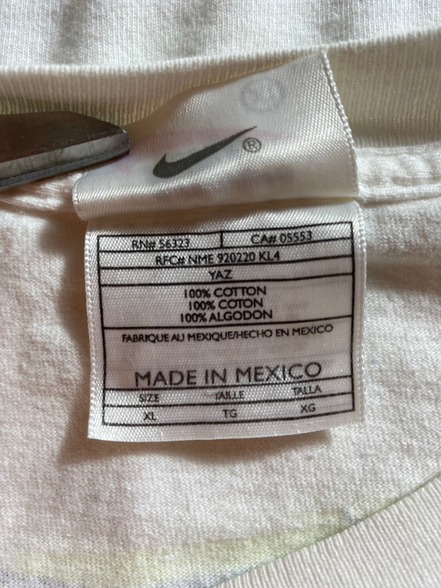 90’s NIKE Size XL Vintage T-Shirt / G2822T