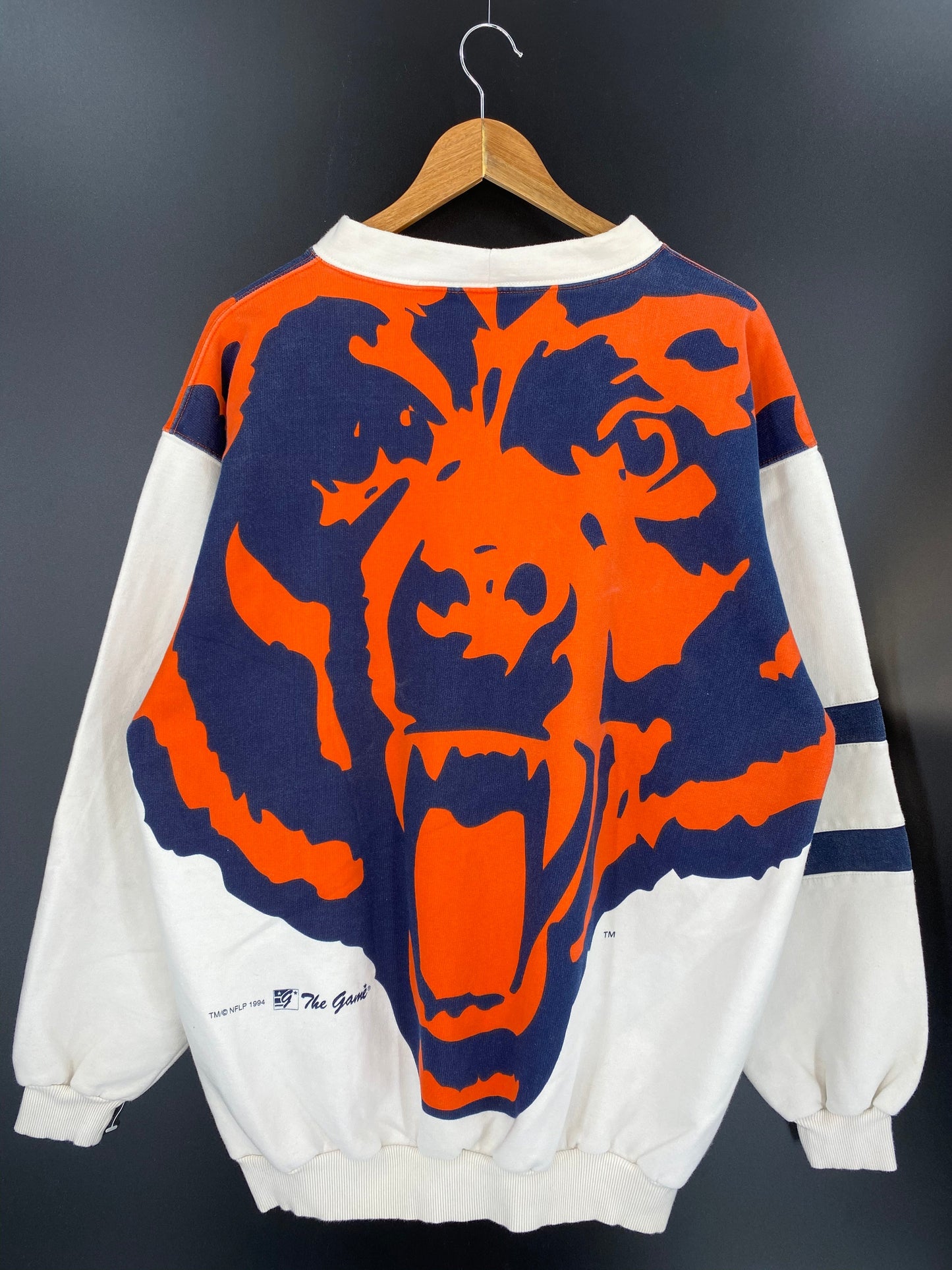 1994 CHICAGO BEARS Size XL Vintage NFL Sweat-shirt / K8006