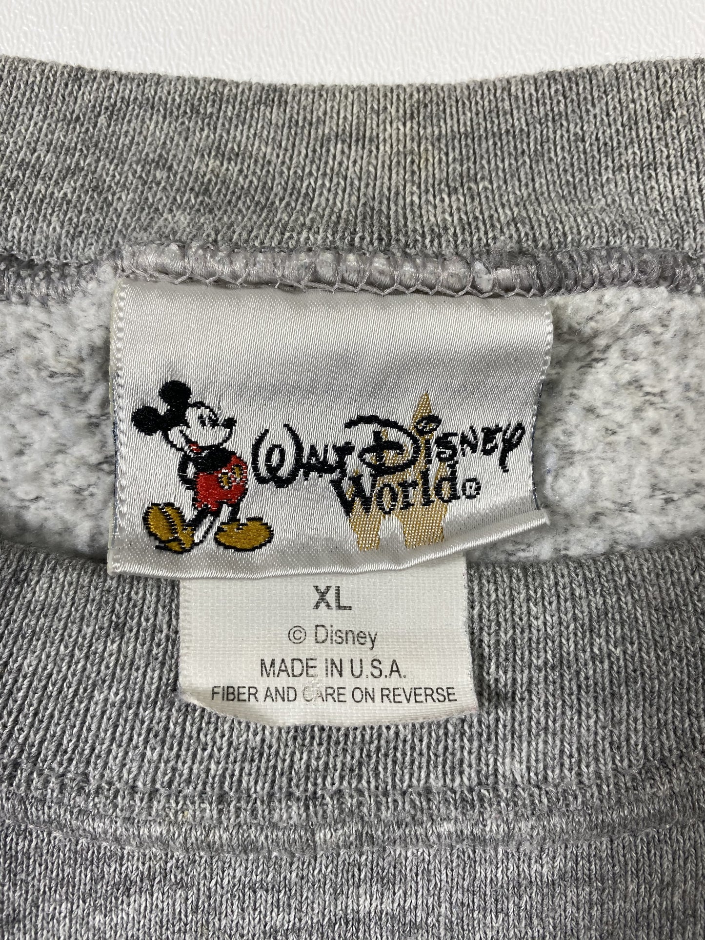00' DISNEY TIGGER Made in USA Size XL Vintage Sweat-shirt / K5654