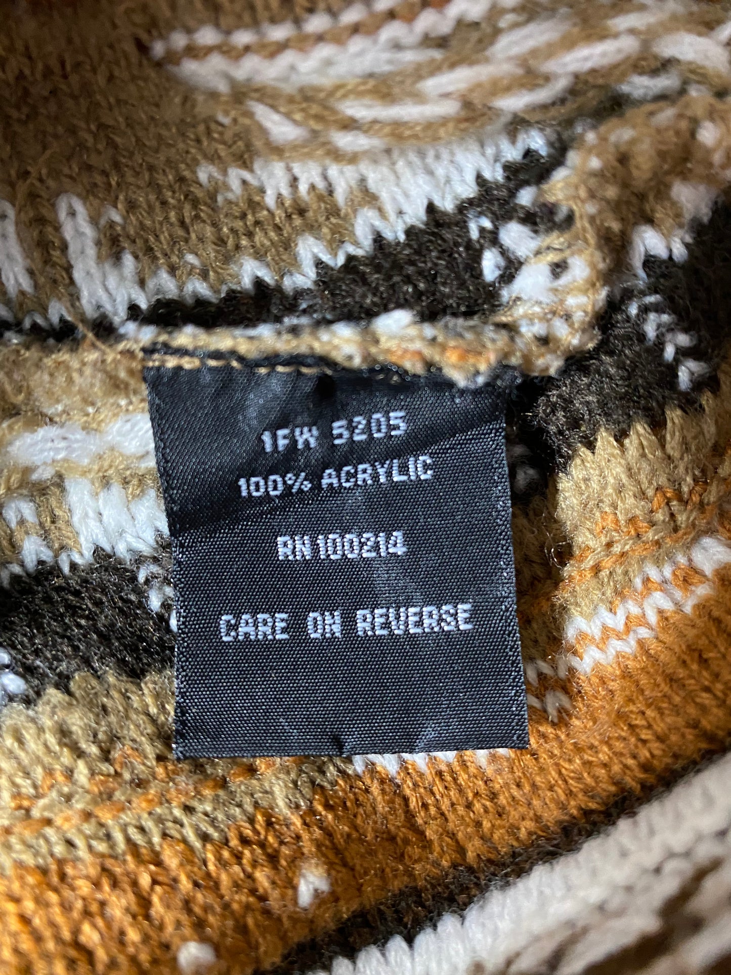 Vintage 3D COOGI- Style Size XXXL Knit Sweater / K3683