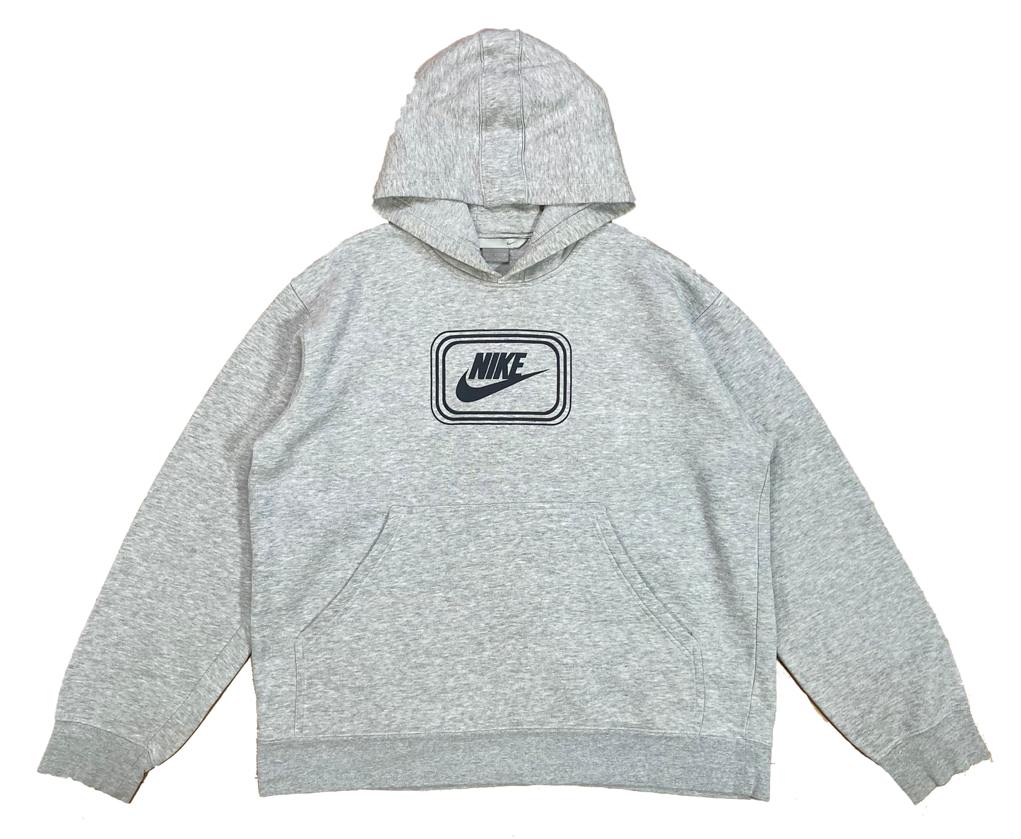 00' Nike Center Logo Vintage Hoodie Sweat-Shirt / 3911