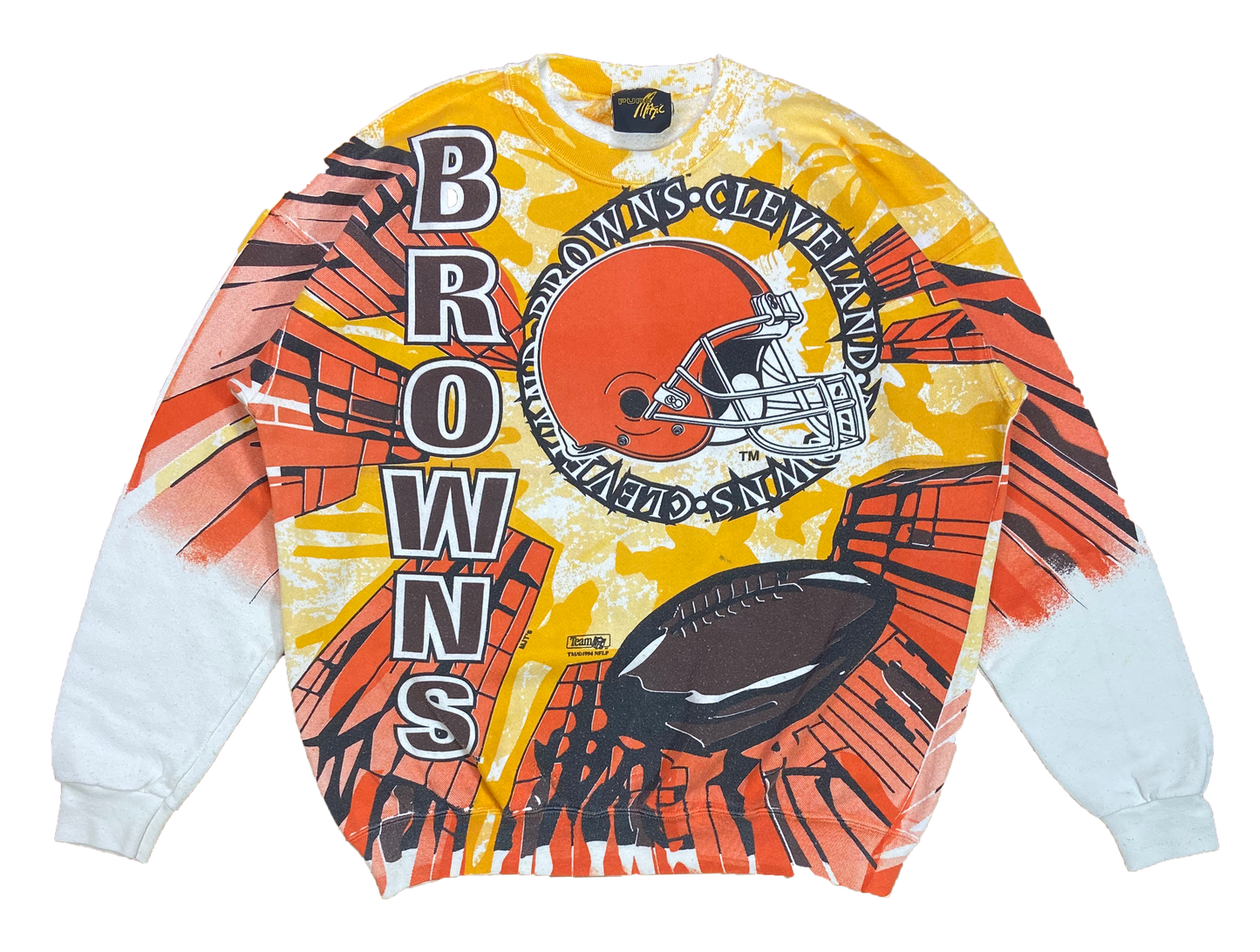 1994' Cleveland Browns NFL Made in USA Vintage Sweat-Shirt / 3917