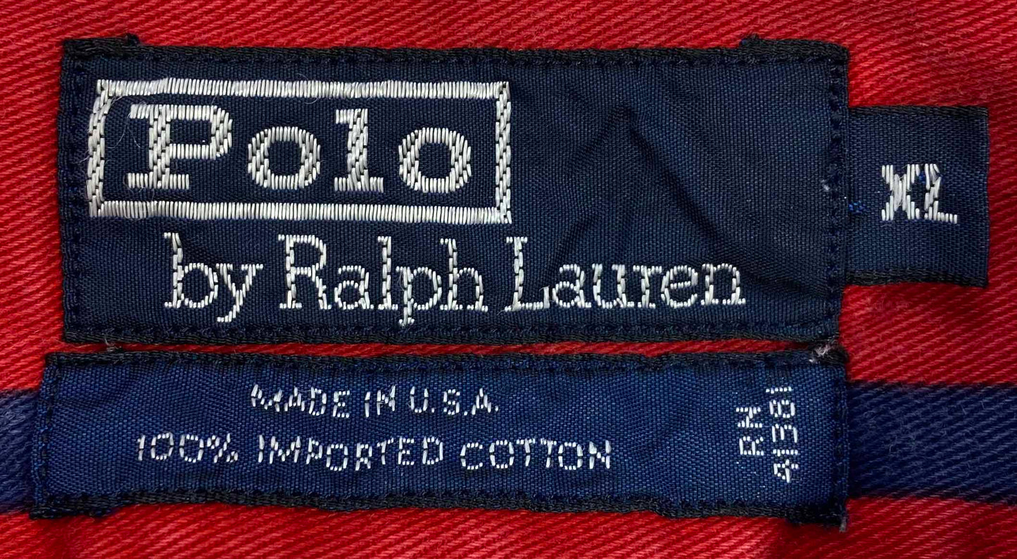 90's Polo Ralph Lauren Made in USA Vintage Rugby Shirt / 3959