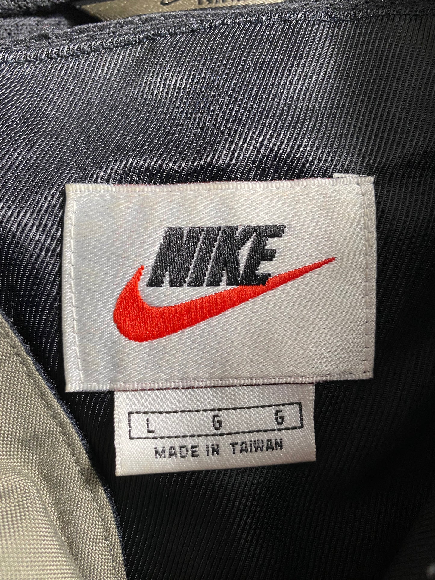 00’ NIKE Size L Vintage Half zip Nylon Jacket / K344