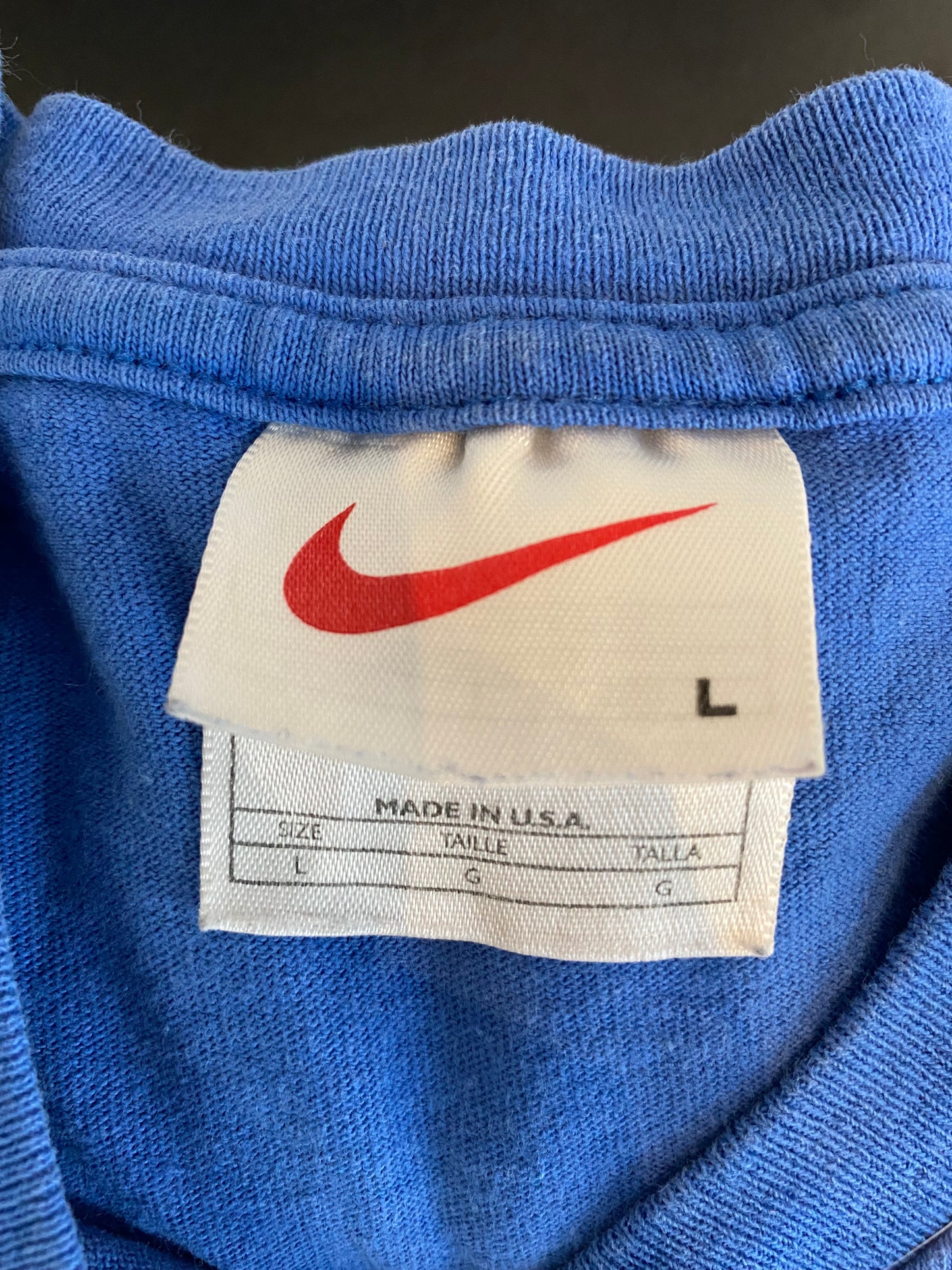 90’s NIKE MINI SWOOSH Made in USA Size L Vintage T-Shirts / K155