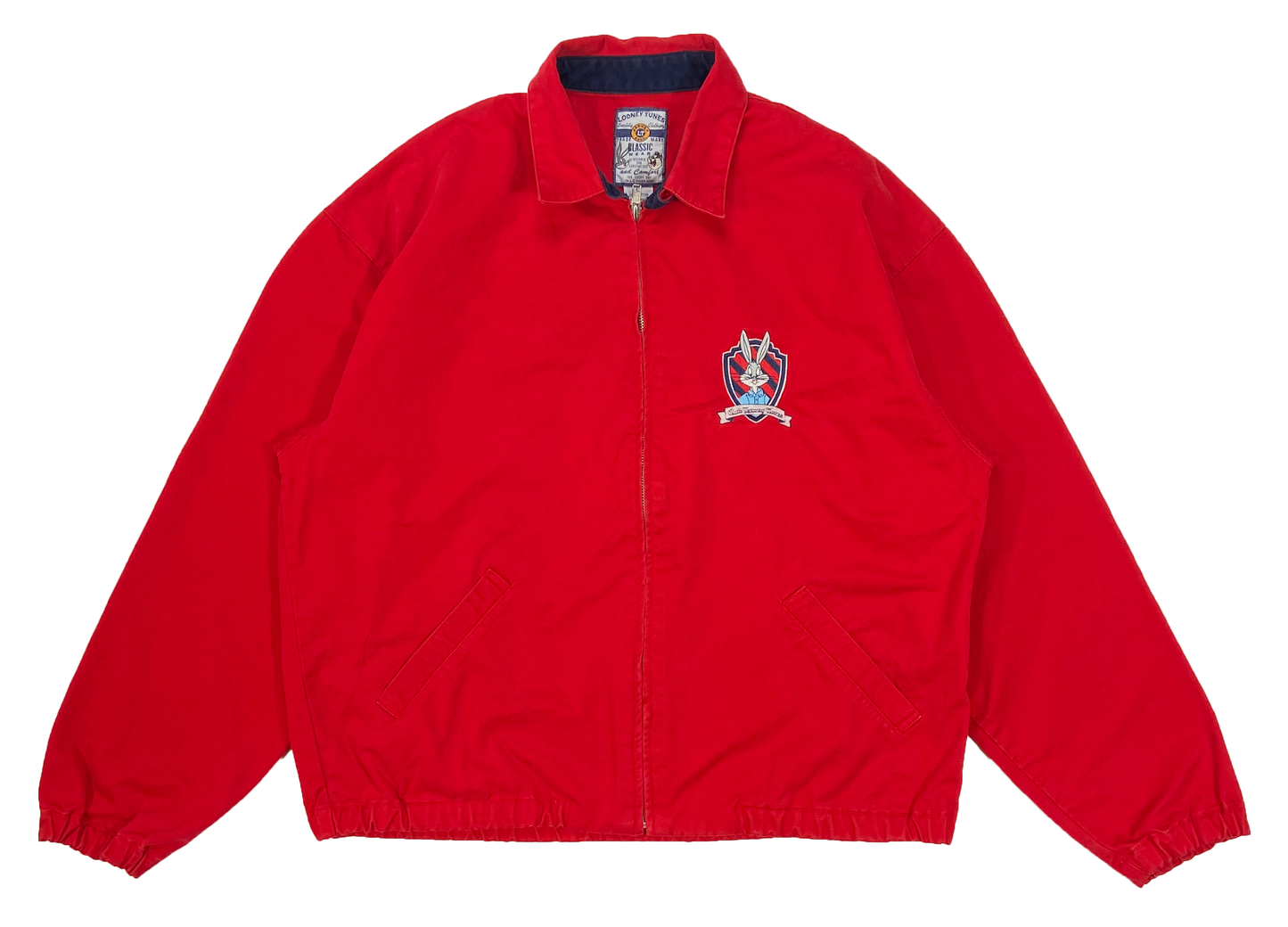 90's Bugs Bunny Looney Tunes Vintage Zip-Up Jacket / 3990