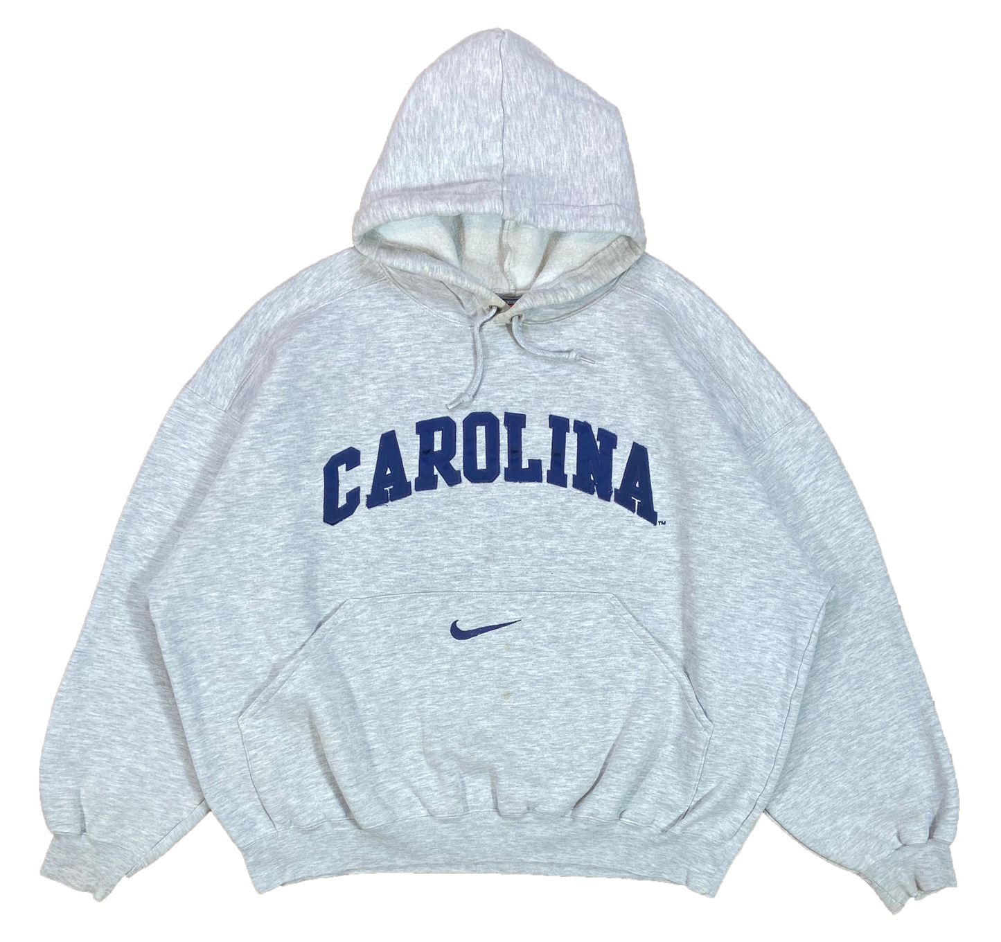 00' Nike x Carolina Vintage Short Length Hoodie Sweat-Shirt / 3998