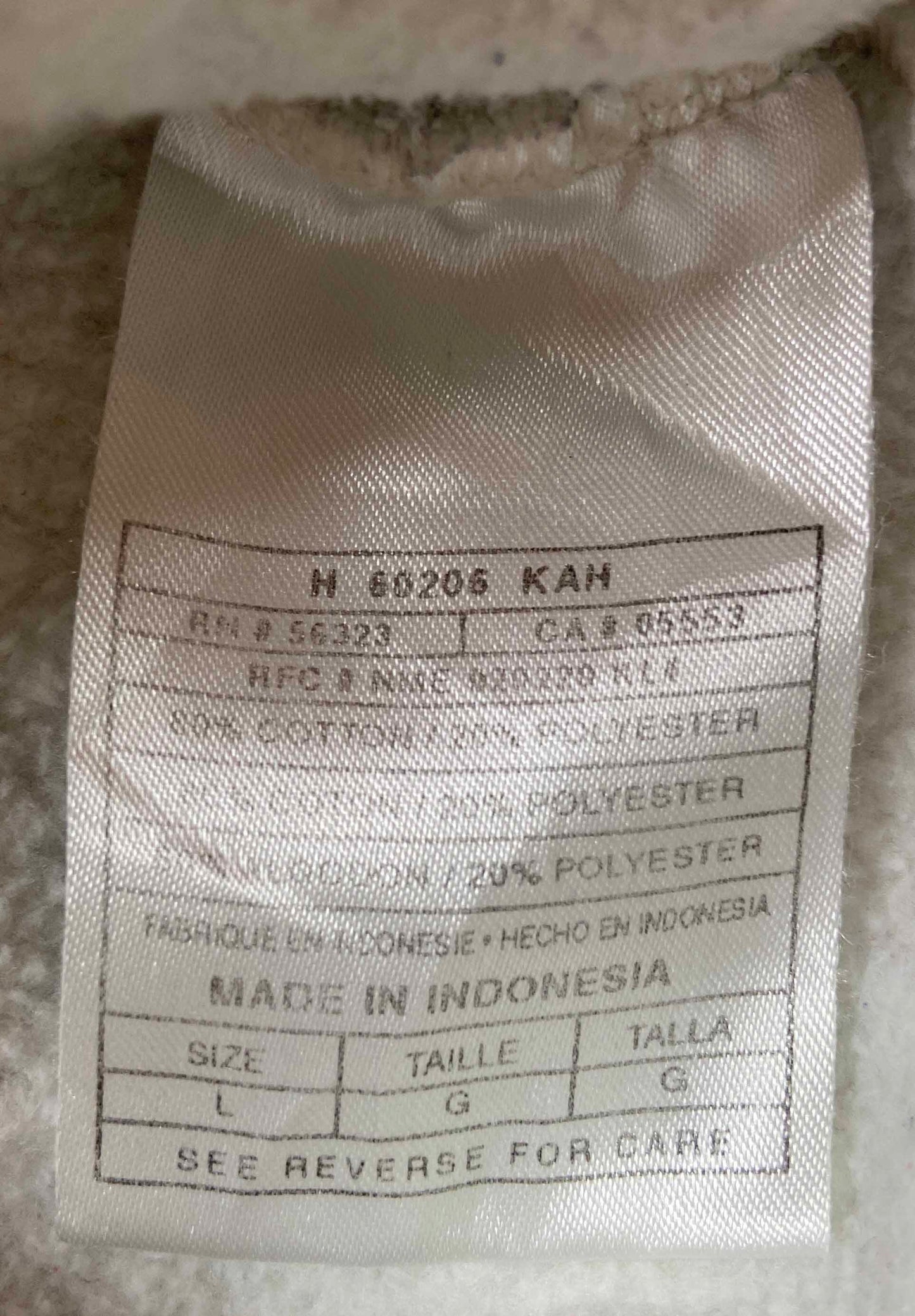 00' Nike x Carolina Vintage Short Length Hoodie Sweat-Shirt / 3998