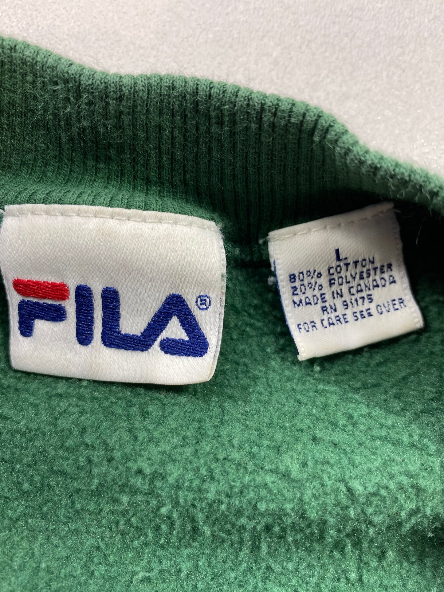 90’s FILA Size L Vintage Sweat-Shirt   / 5843