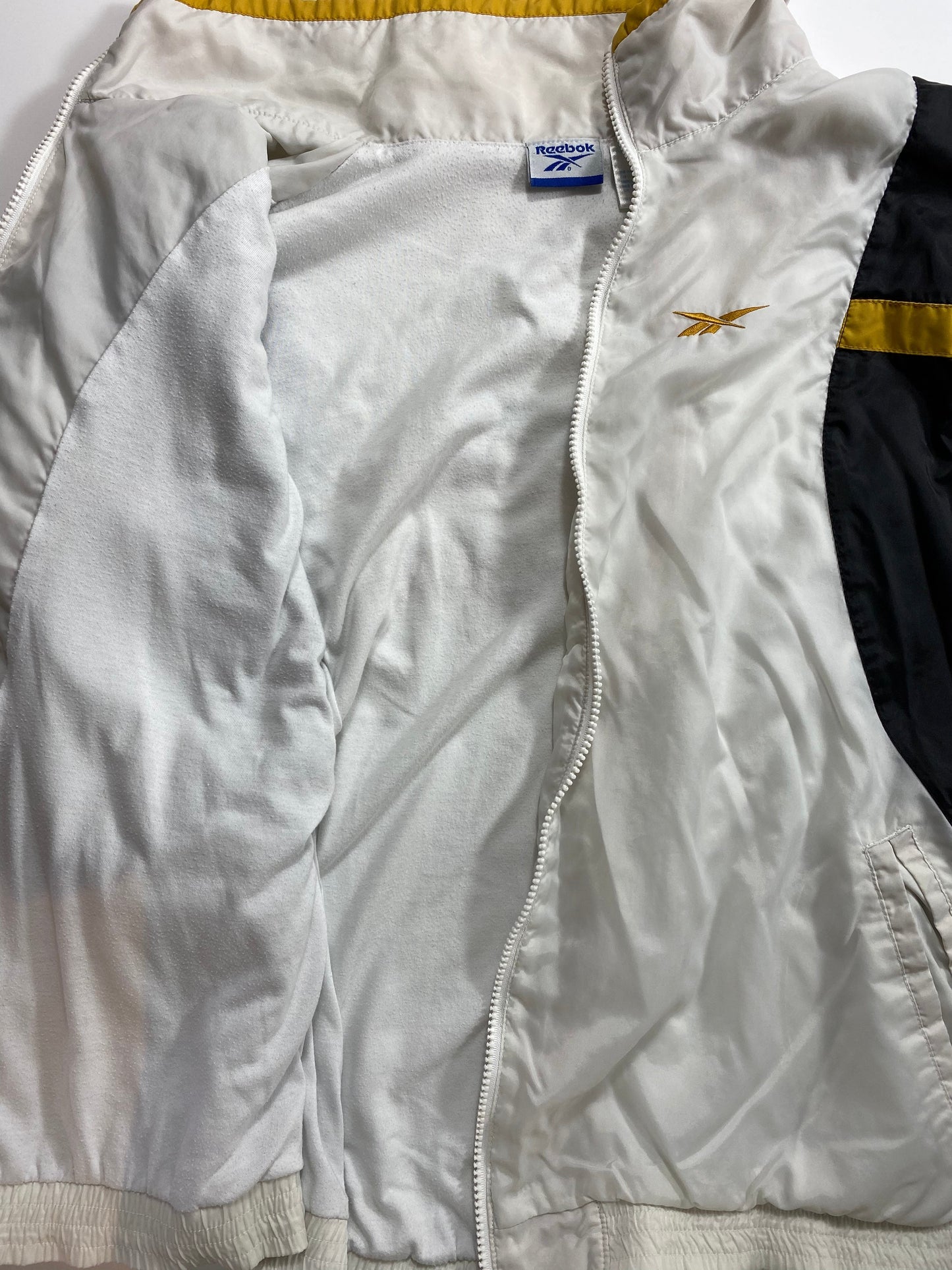 00’ REEBOK Size L Vintage Zip-up Nylon Jacket  / K7302