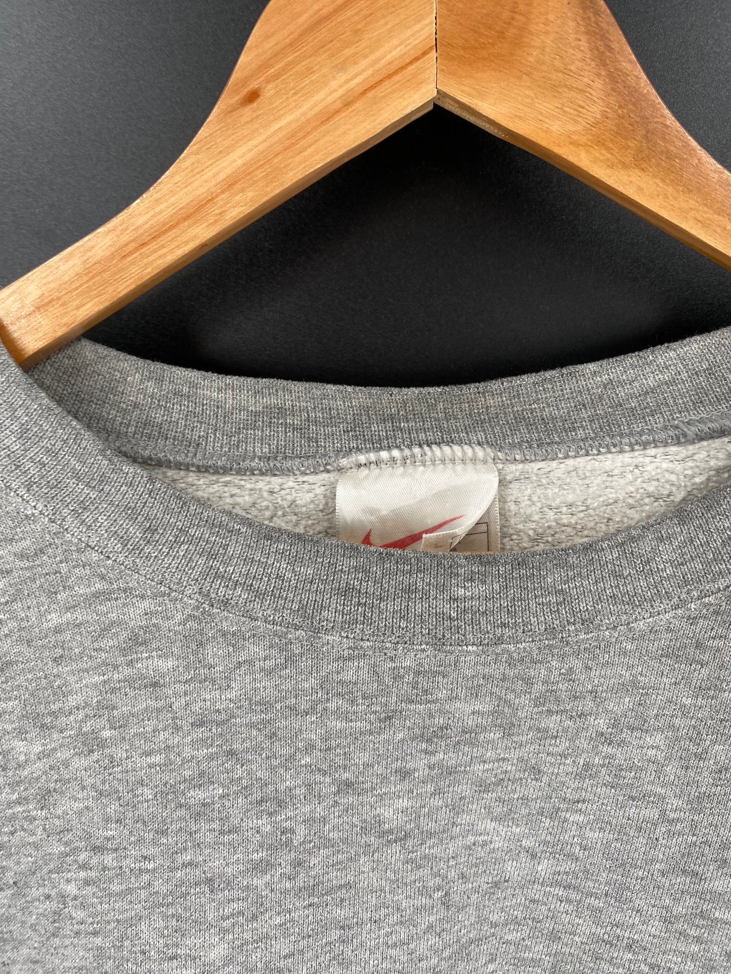 90's NIKE MINI SWOOSH Size L Vintage Sweat-shirt / K2207
