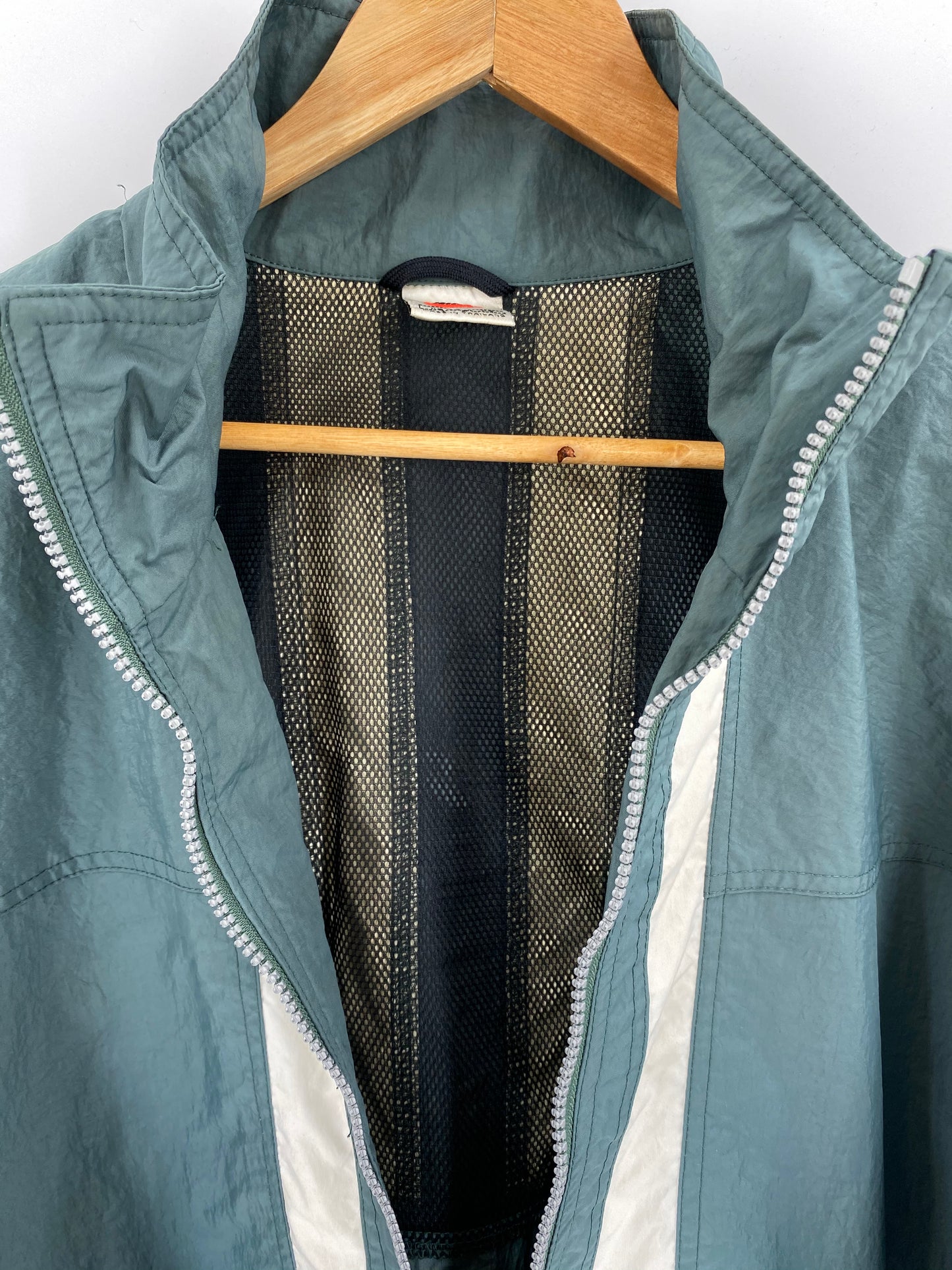 90’s NIKE Size XL Vintage Half-zip Nylon Jacket /7565