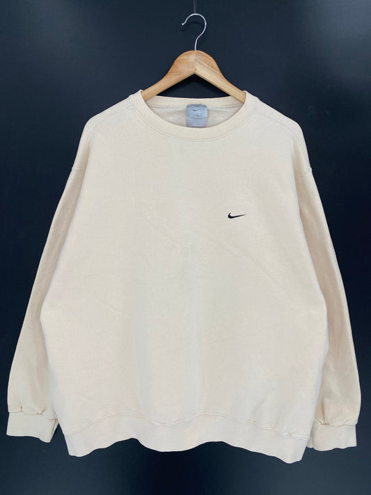 90’s NIKE Mini Swoosh Size XL Vintage Sweat-shirt / 7830
