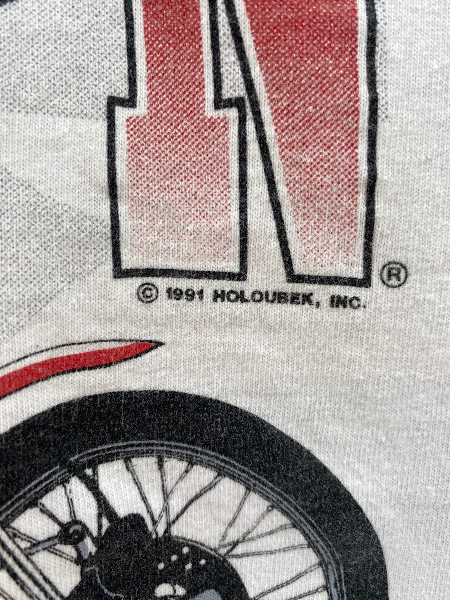 1990' HARLEY DAVIDSON Made in USA Size XXL Vintage T-Shirt / k1259