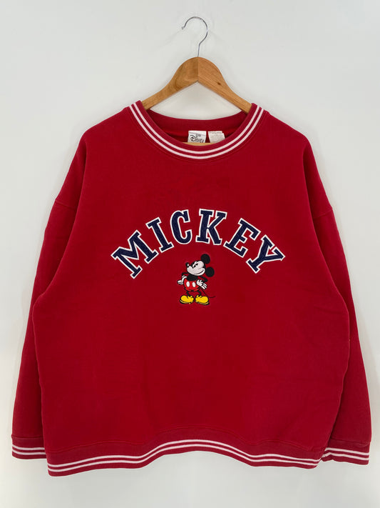 00’ DISNEY MICKEY Size 2XL Vintage Sweat-shirt / K2711