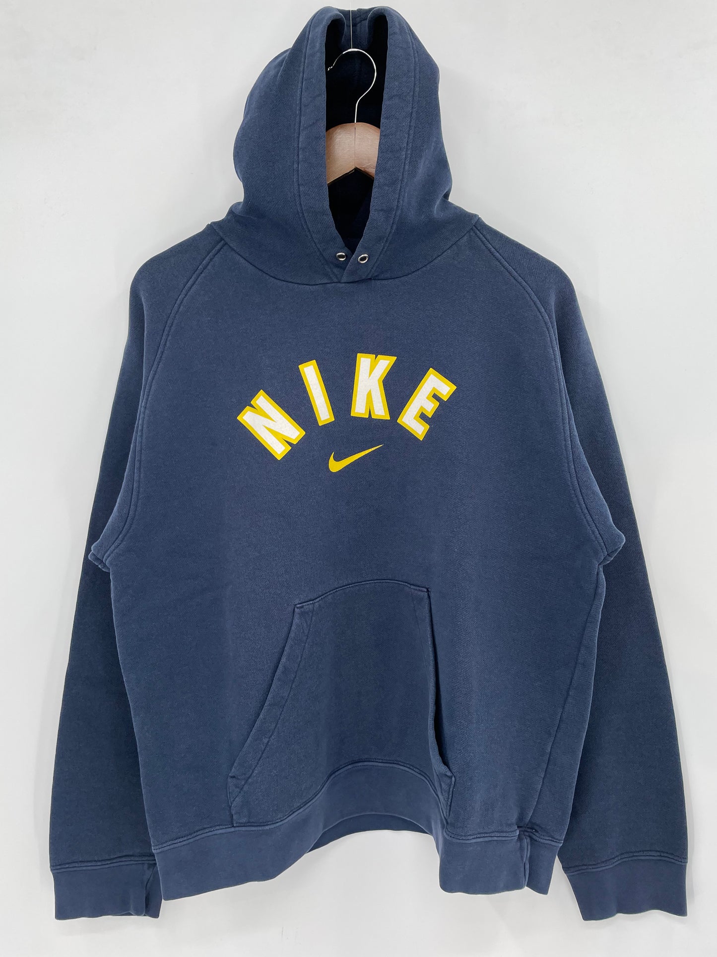 00’ NIKE SWOOSH Size M Vintage Hoodie Sweat-shirt / K3033