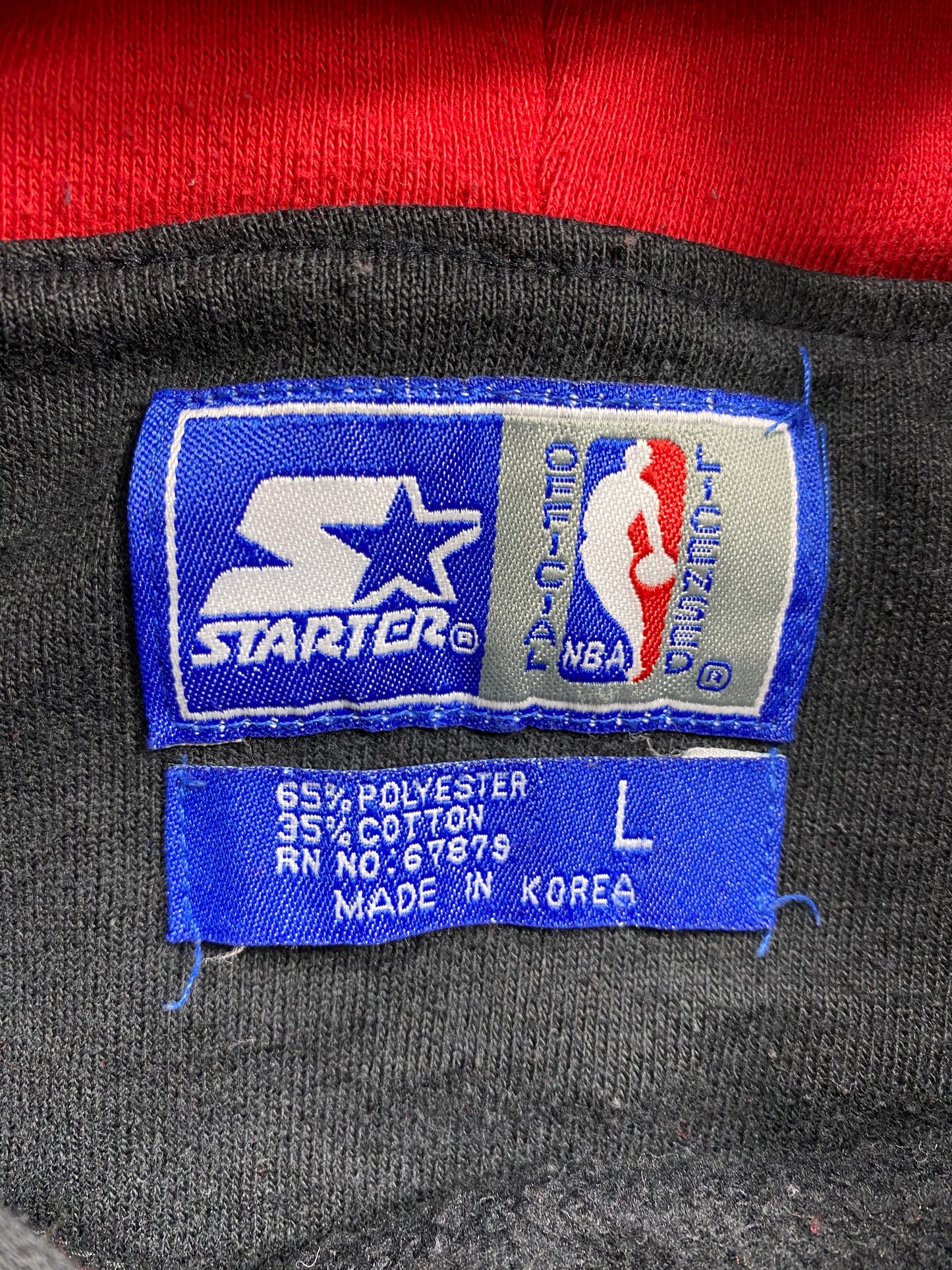 90’s STARTER CHICAGO BULLS Size L Vintage Hoodie Sweat-shirt / 7153