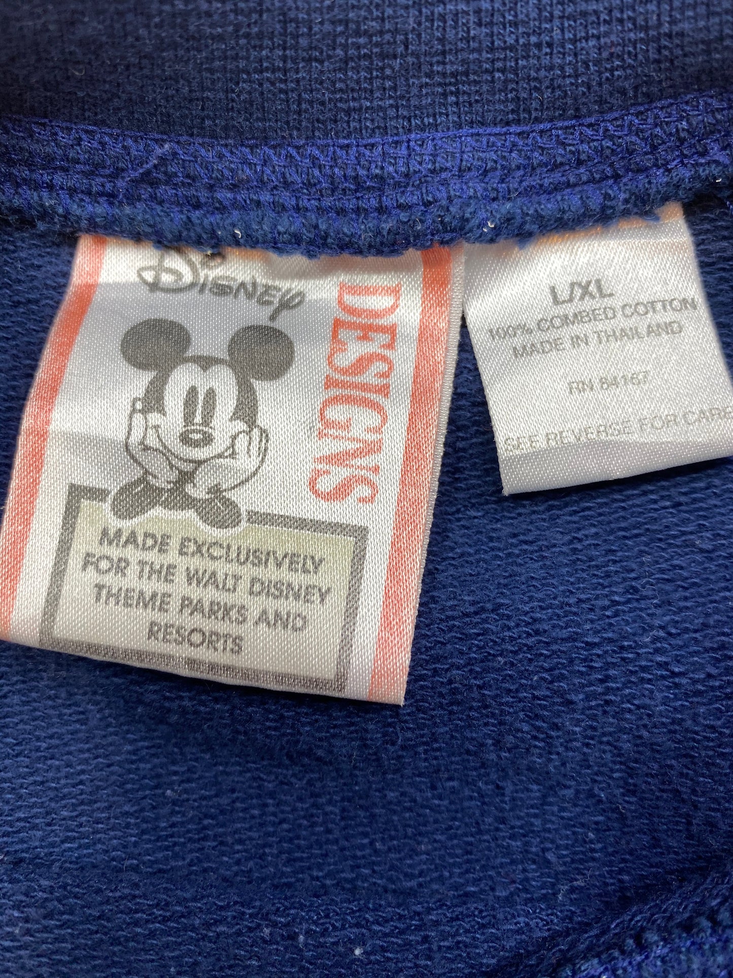 90’s Disney Mickey Size L-XL Vintage Sweat-Shirt / 5606