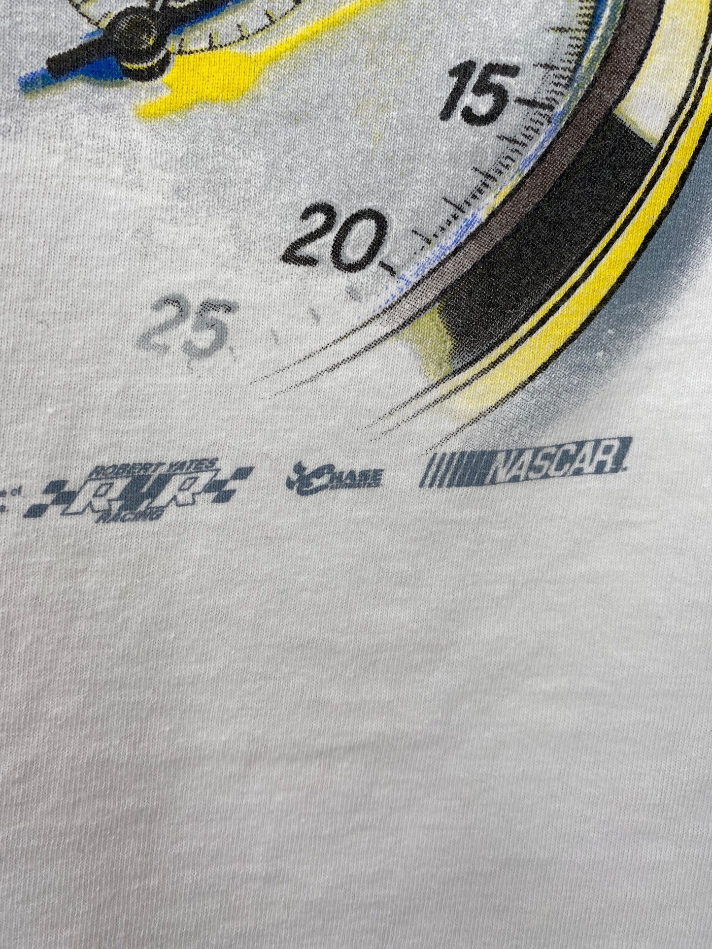 00’ NASCAR DALE JARRETT Size XL Vintage Racing T-shirt / 9668