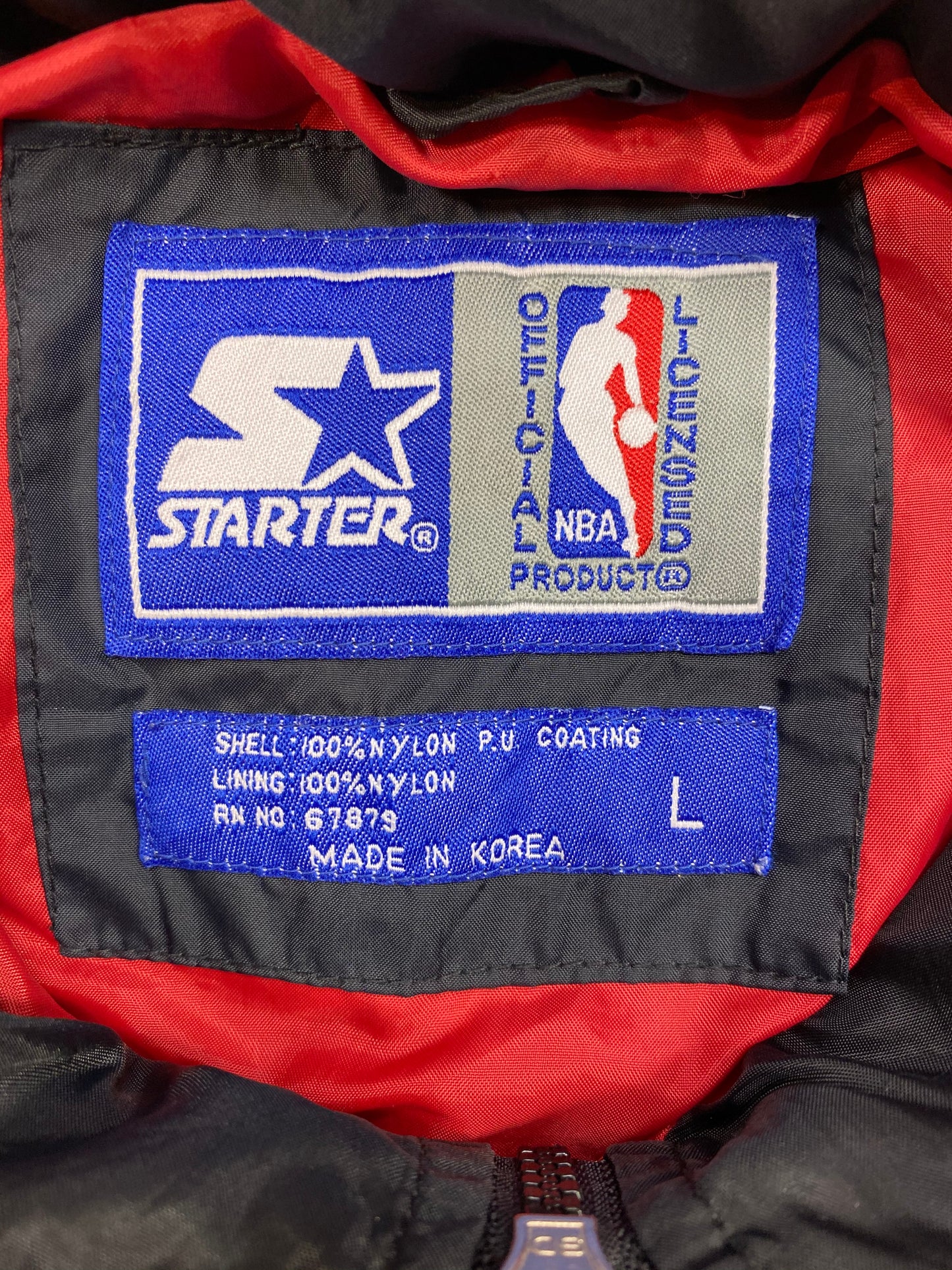 90’s Starter x NBA CHICAGO BULLS Vintage Nylon Jacket / 4851