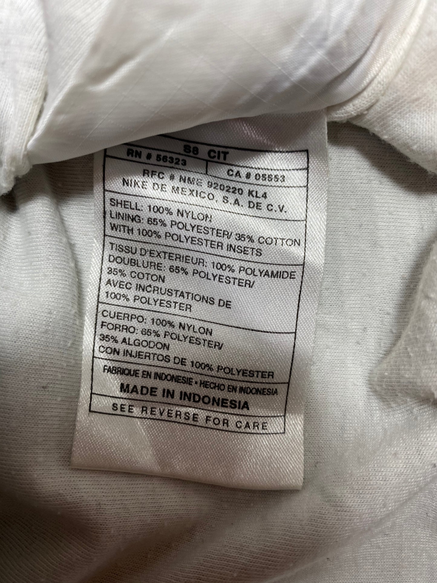 90's Nike Half Zip-Up Vintage Nylon Jacket / 4732