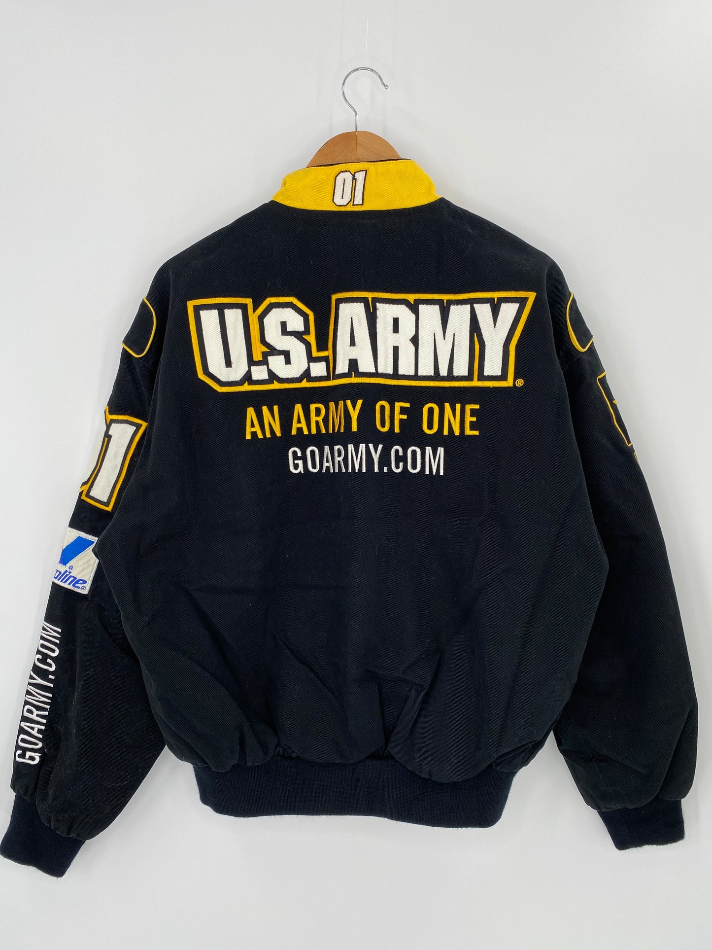 Vintage NASCAR U.S.ARMY Reversible Size M  Racing Jacket / 8305