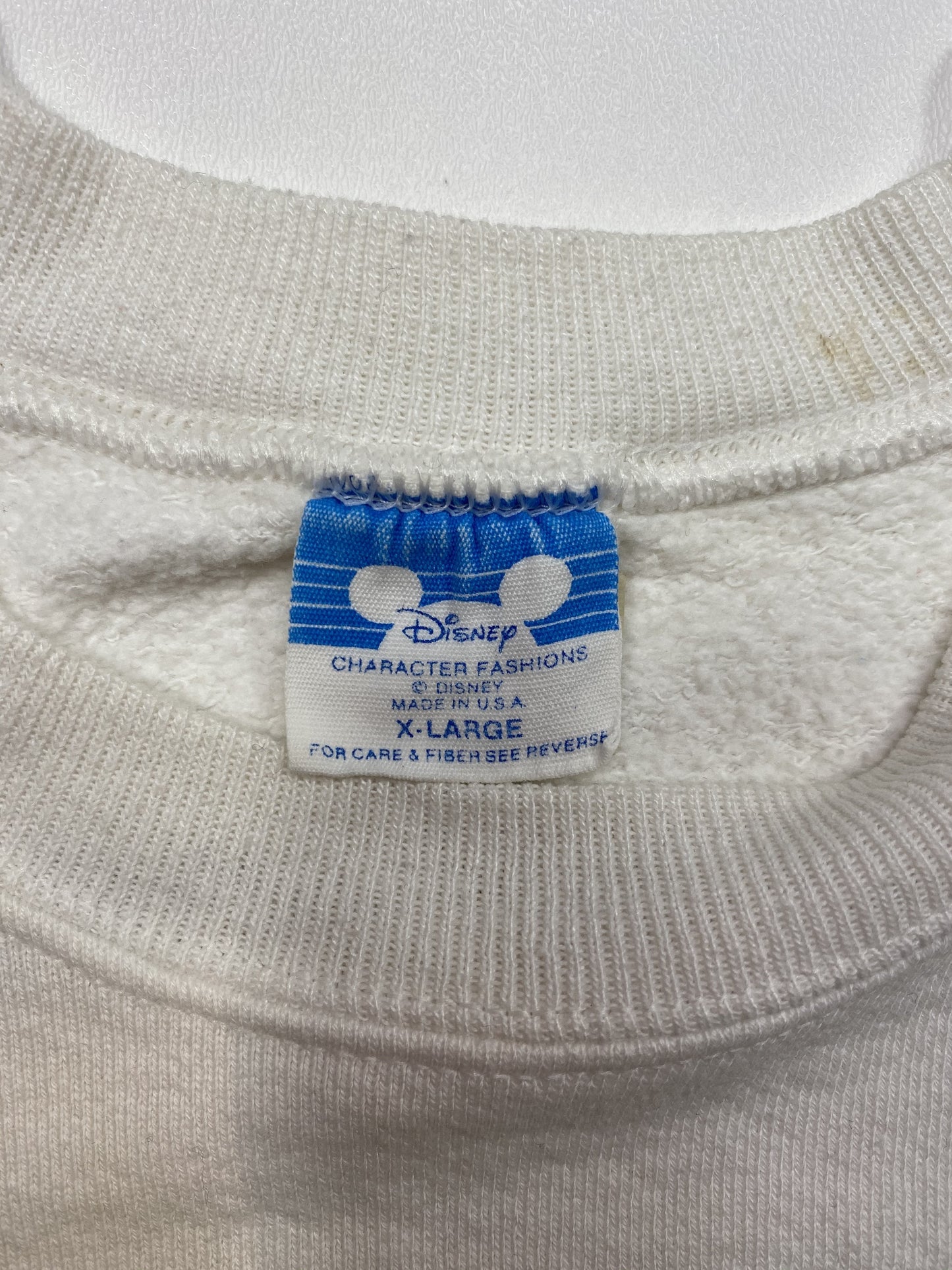 80's WALT DISNEY WORLD Made in USA Size XL Vintage Sweat-Shirts / A6001