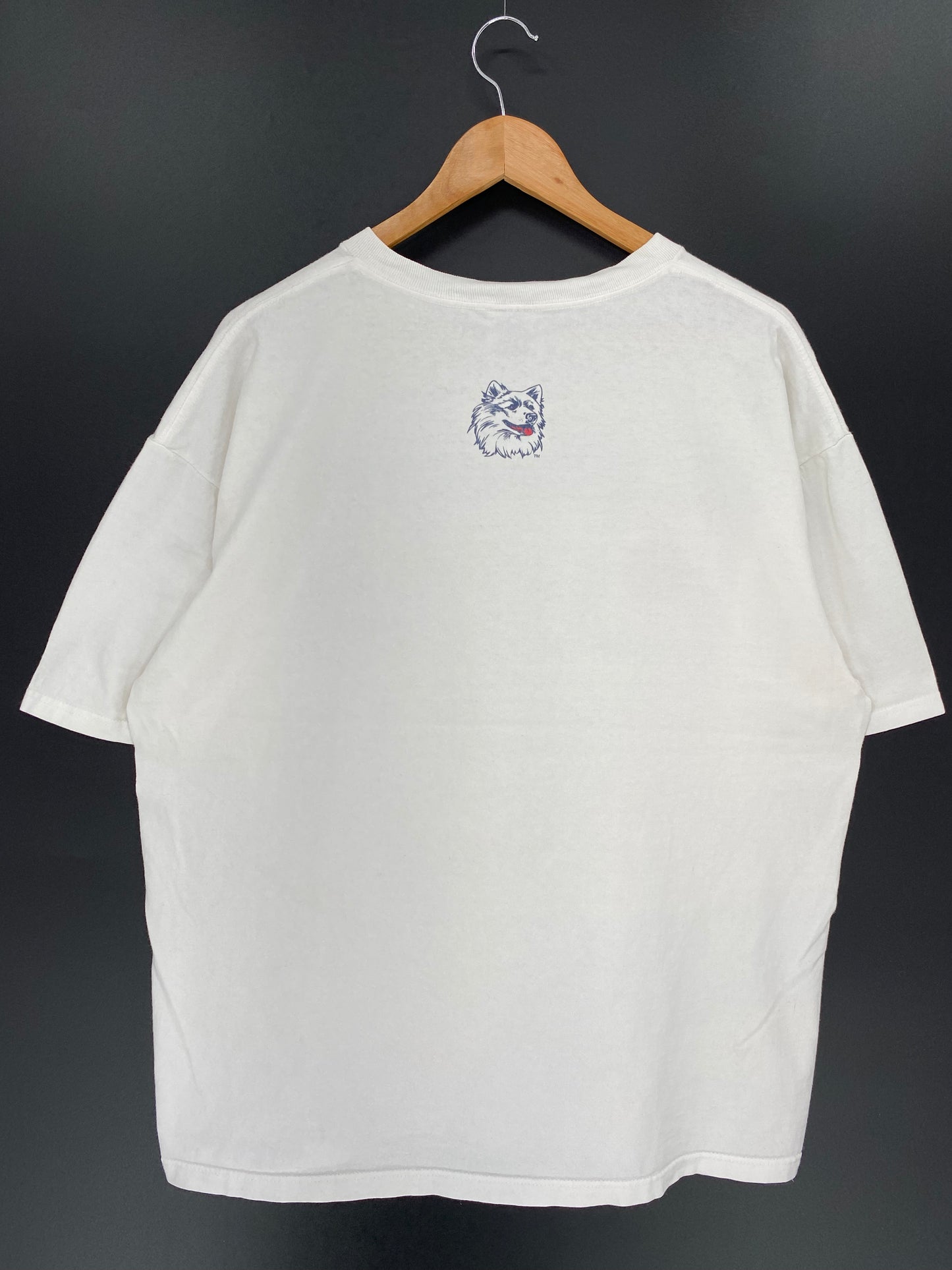 90’s NIKE UCONN BASKETBALL Made in USA Size L Vintage T-shirt /9408