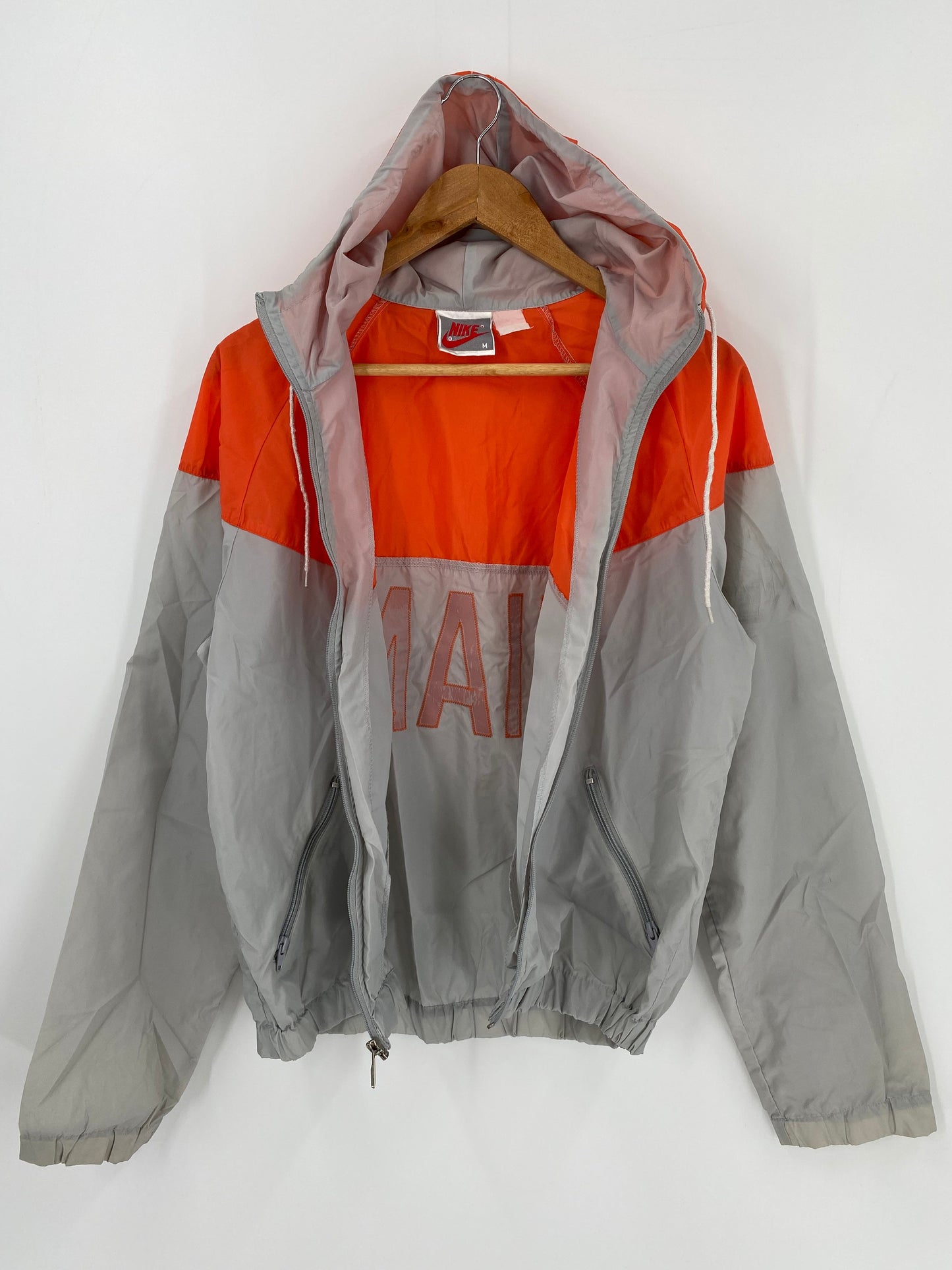 .90’s NIKE SILVER TAG Size M Vintage Nylon Jacket / A1226