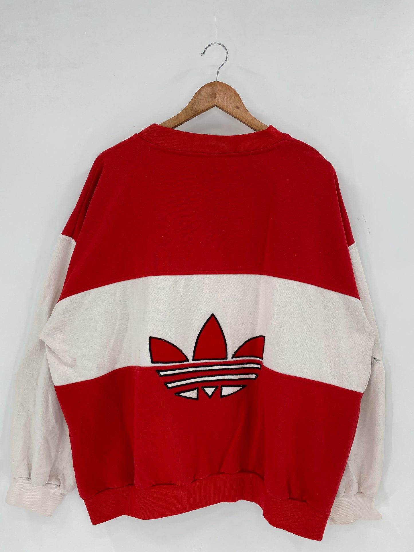 90’s ADIDAS Size No Tag (APPROX.M-L) Vintage Sweat-shirt / K3201