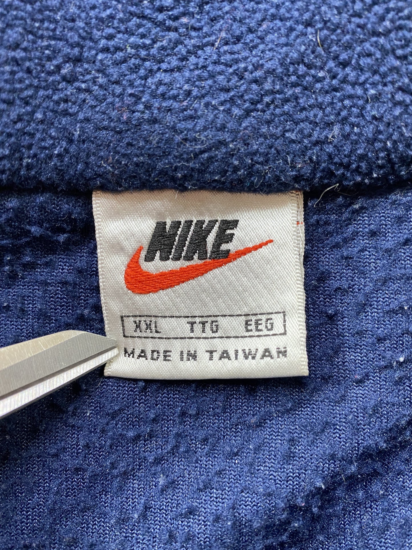 90’s NIKE Size XXL Vintage Fleece Jacket / K5609
