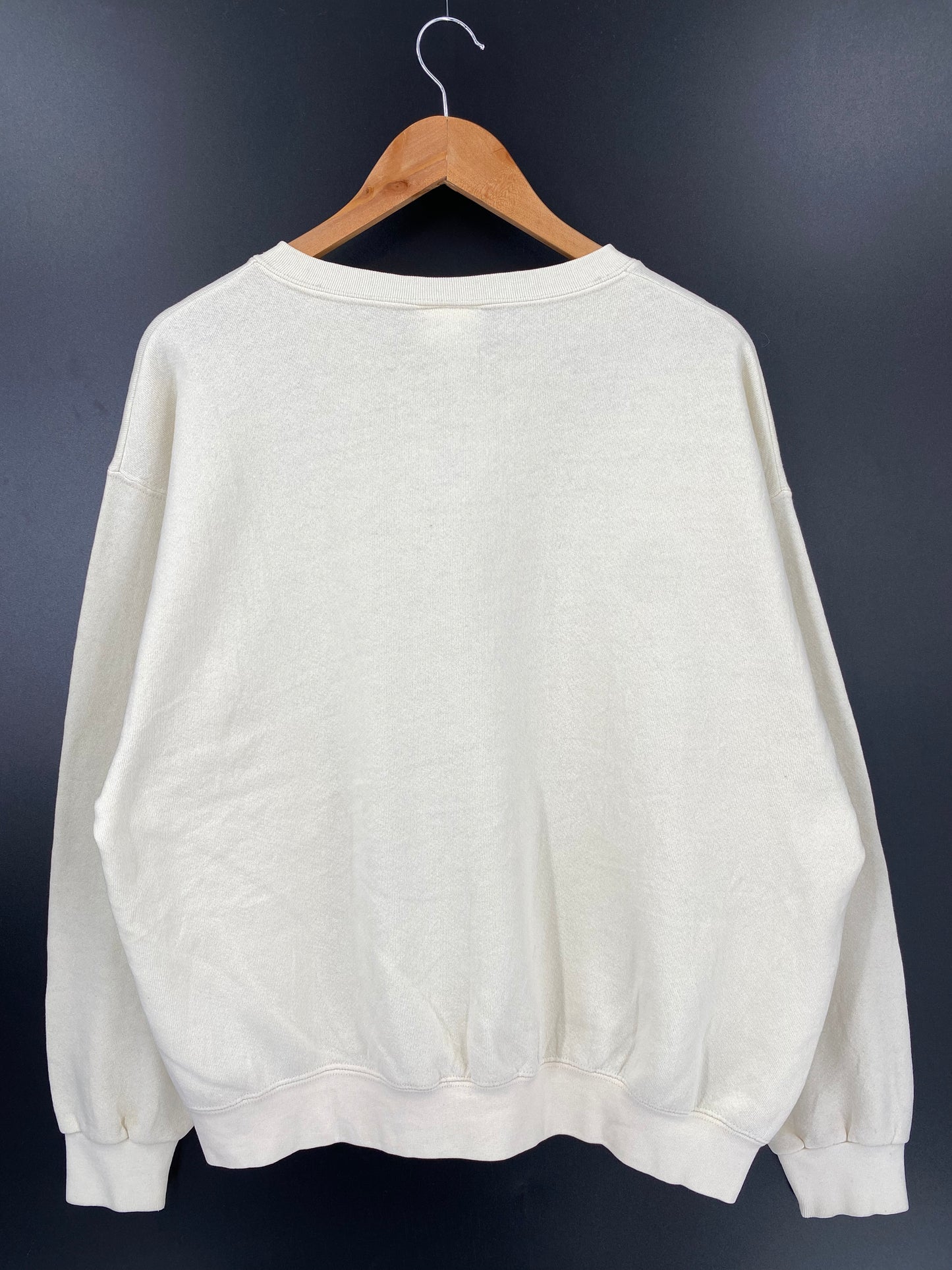 00' DISNEY MICKEY x MINNIE Size No tag (Approx.XL) Vintage Sweat-shirt / k2163
