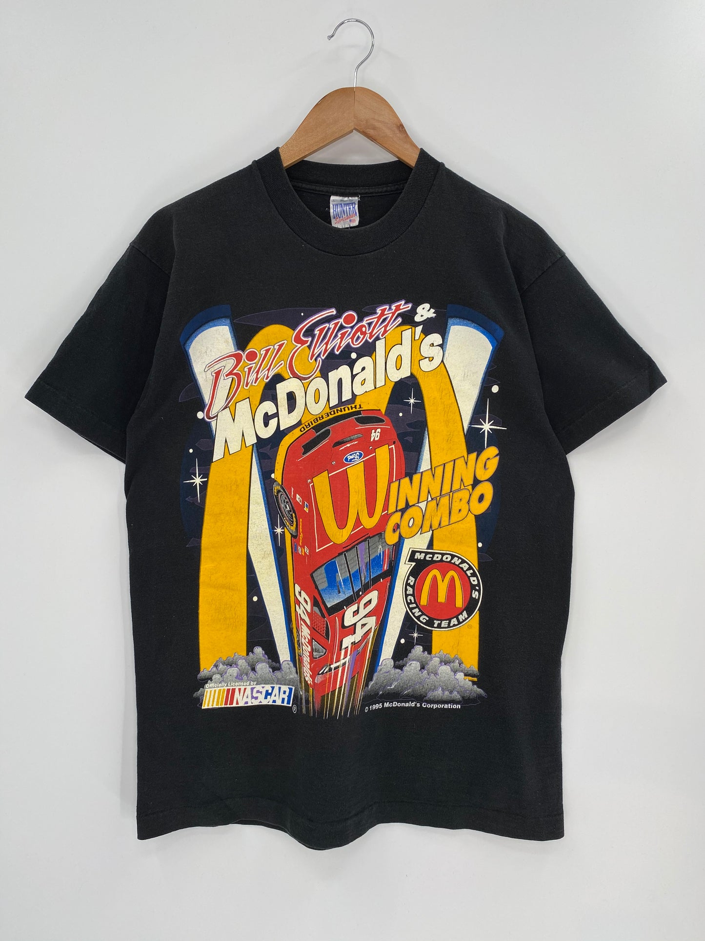 1995 MCDONALD’S x NASCAR Size L Vintage T-shirt / 8230