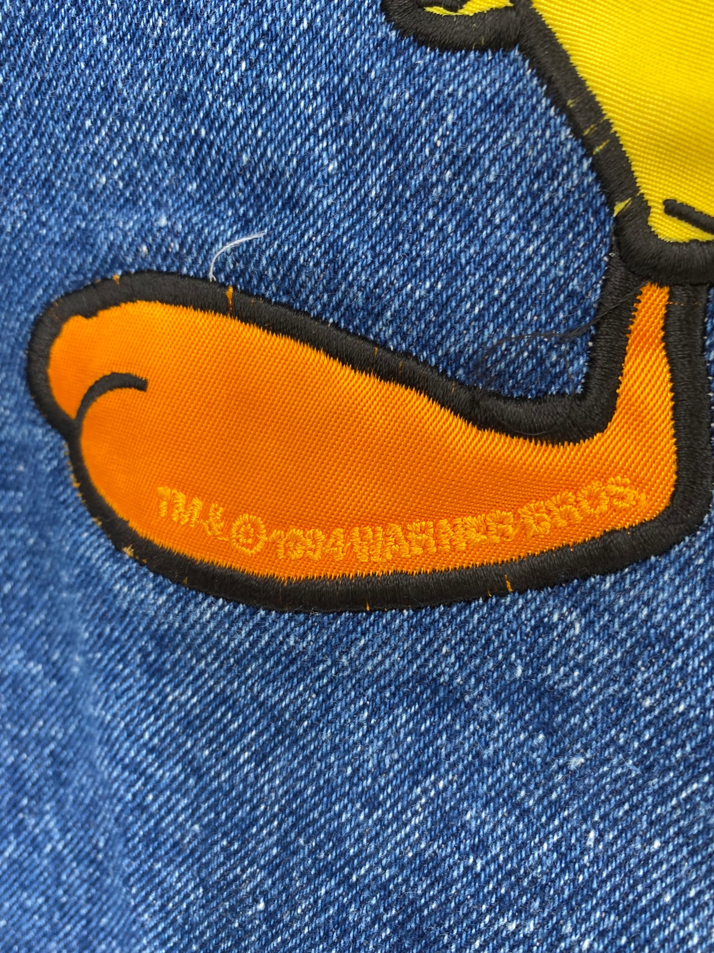1994' LOONEY TUNES TWEETY Size L Vintage Denim Jacket / K4105