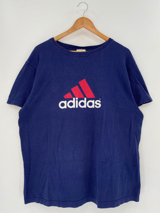 .90's ADIDAS Made in USA Size L Vintage T-Shirt / E2865T