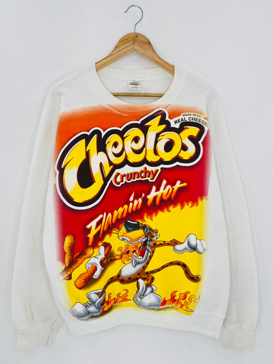 00’ Cheetos Size L Vintage Sweat-Shirt   / 5844