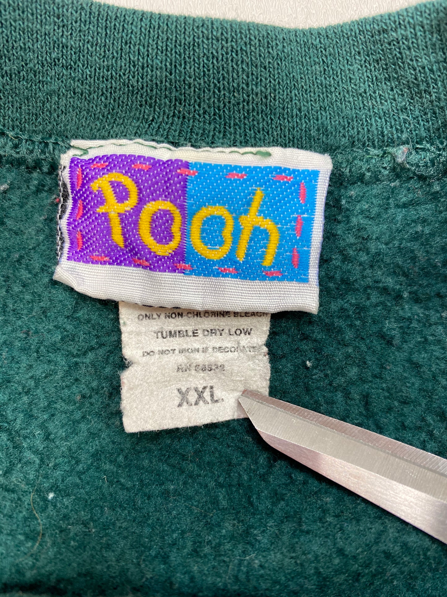 00’ Disney Pooh Tigger Size XXL Vintage Sweat-Shirt / 5296