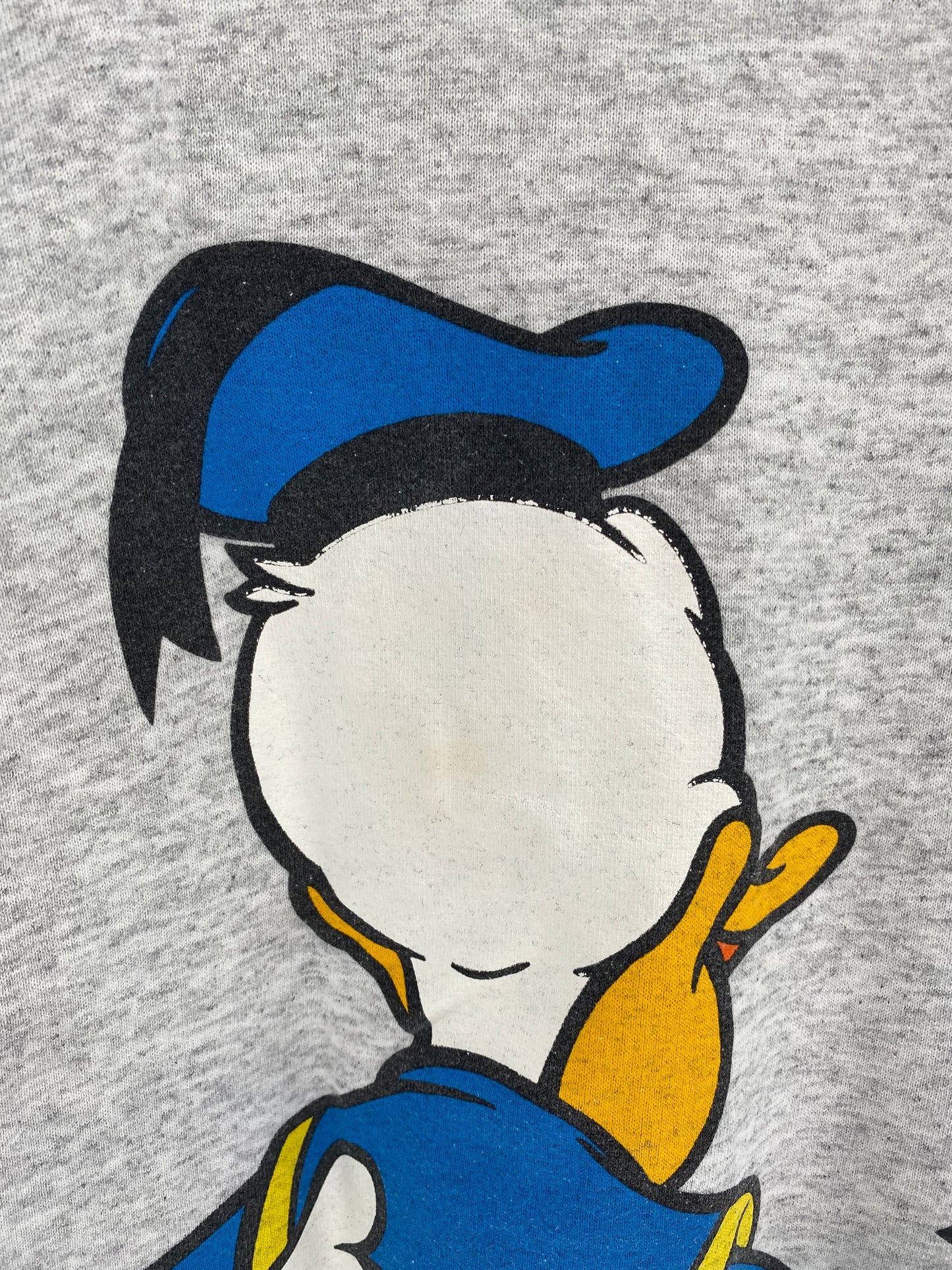 90's DISNEY DONALD Made in USA Size L Vintage Sweat-Shirt / K1338
